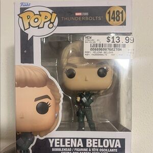 Funko Pop! Thunderbolts Yelena Belova in Black and Green